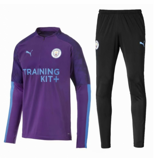 Survetement d'entrainement Manchester City 2019-2020 violet